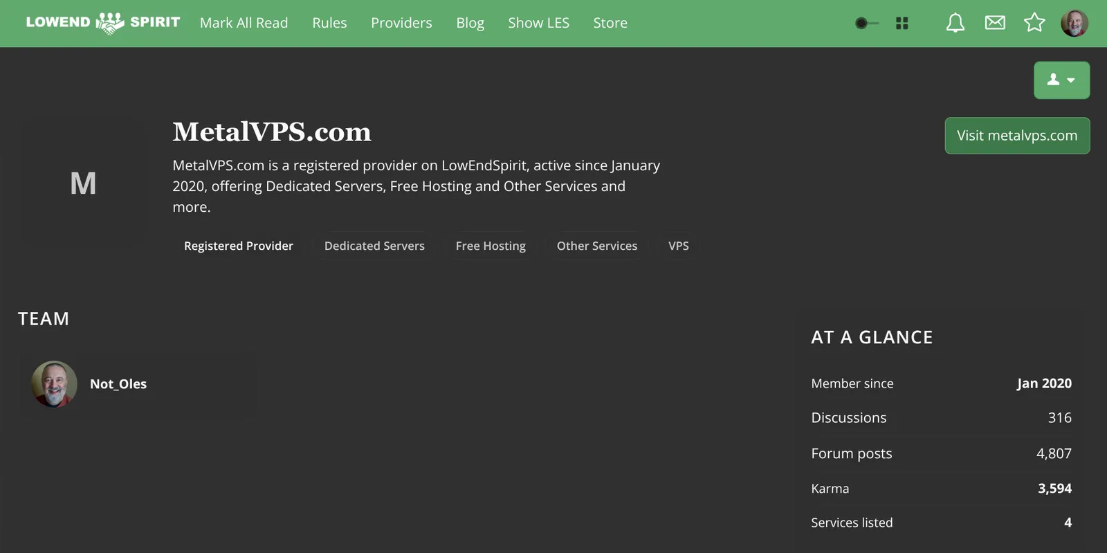LowEndSpirit - VPS Hosting and tech forum