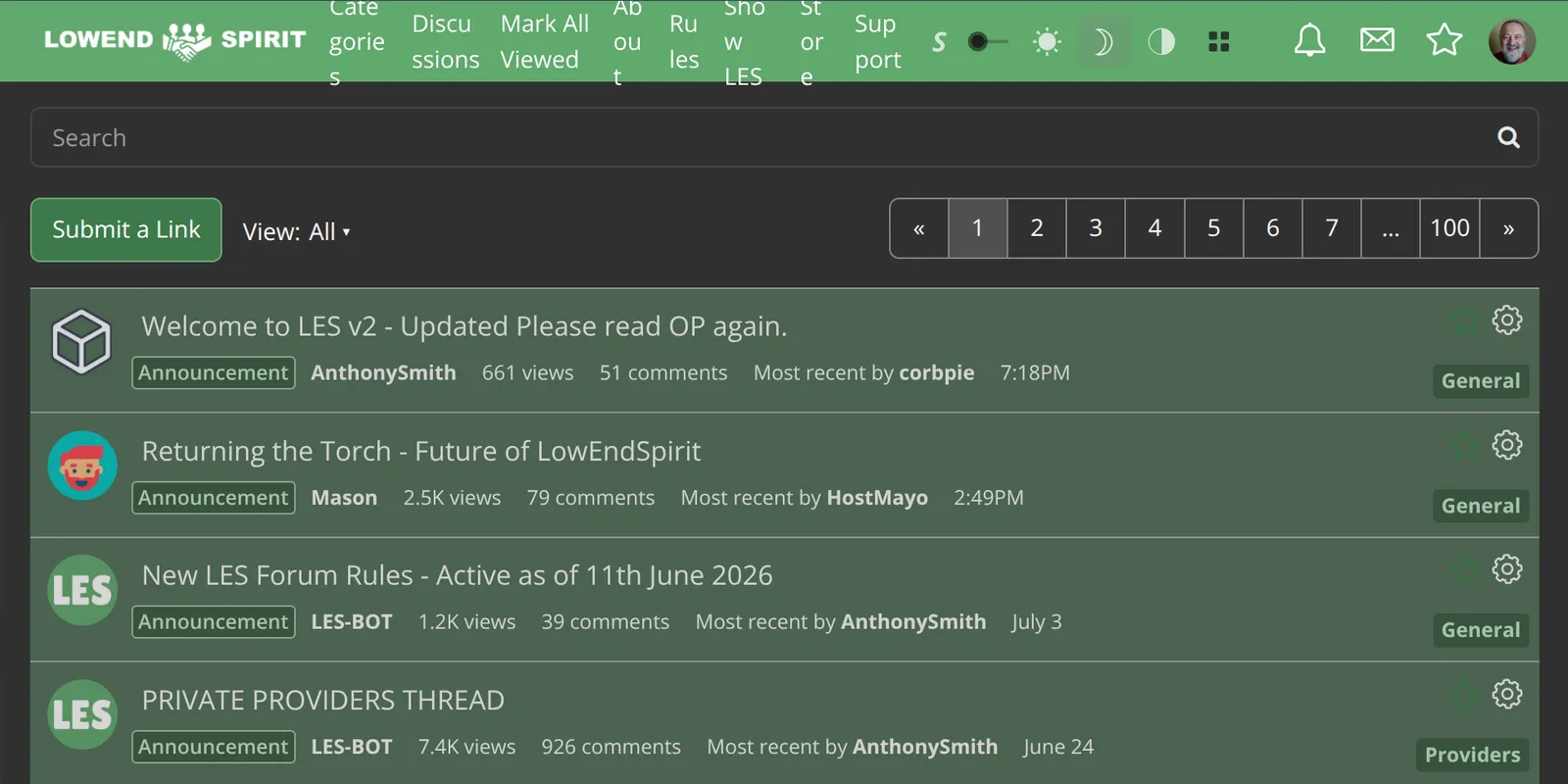 LowEndSpirit - VPS Hosting and tech forum