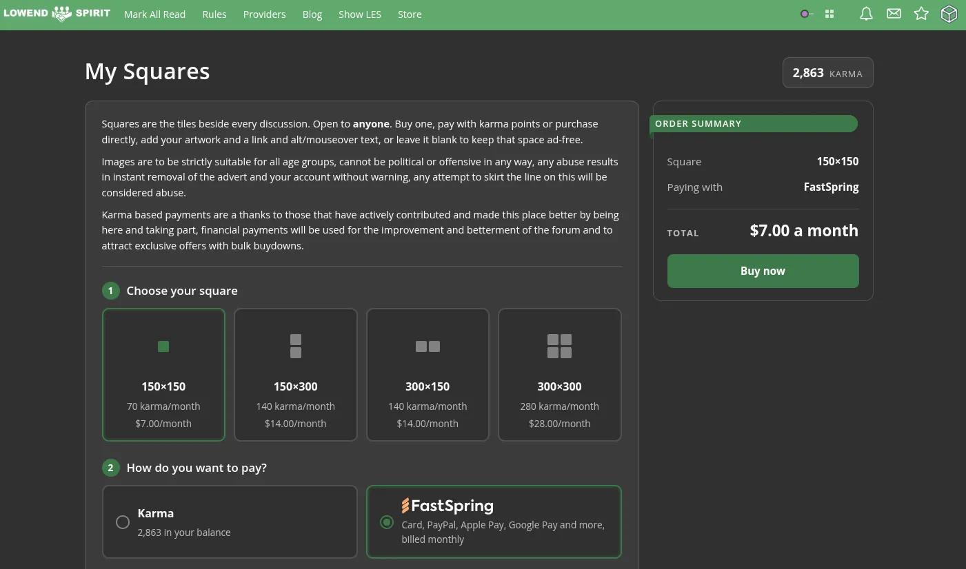 LowEndSpirit - VPS Hosting and tech forum