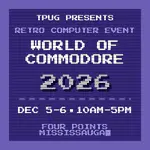 TPUG WORLD OF COMMODORE 2026