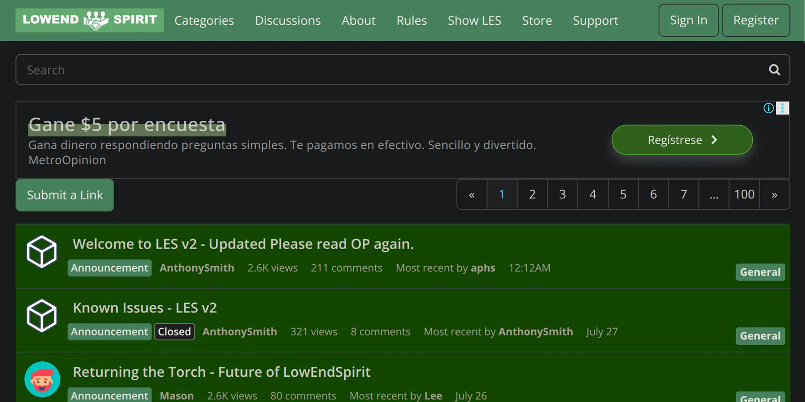 LowEndSpirit - VPS Hosting and tech forum