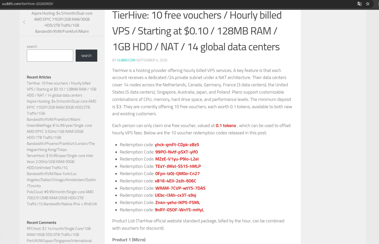LowEndSpirit - VPS Hosting and tech forum